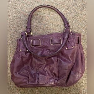 Purple leather juicy couture purse